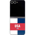 USA Flag Color Block Galaxy Z Flip6 Skin